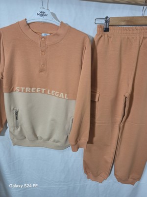 Nazar Sport 8 - 9 - 10 Yaş - Erkek Çocuk - 2 Ip - Street Legal Baskılı 2.li Takım