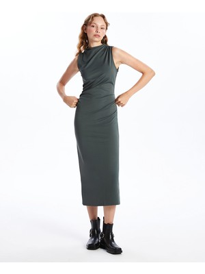 Lc Waikiki Yeni Sezon Dik Yaka Elbise