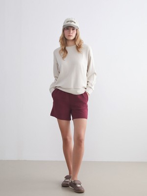 Lc Waikiki Yeni Sezon Beli Lastikli Kadın Şort