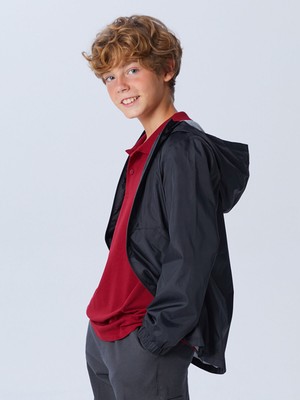 Lc Waikiki Yeni Sezon Kapüşonlu Erkek Çocuk Yağmurluk