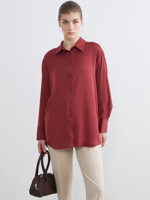 Lc Waikiki Yeni Sezon Saten Kadın Gömlek Tunik