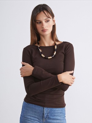 Lc Waikiki Yeni Sezon Kayık Yaka Kadın Body