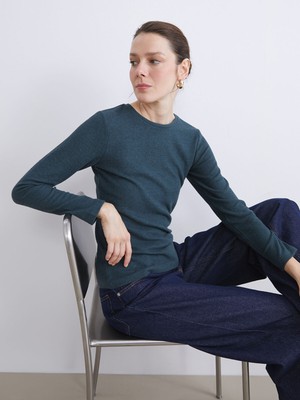 Lc Waikiki Yeni Sezon Bisiklet Yaka Kadın Body