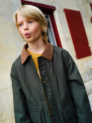 Lc Waikiki Yeni Sezon Fitilli Kadife Yaka Erkek Çocuk Mont