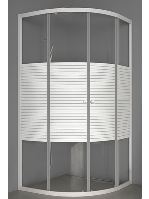 Soi 90X90 Oval Duşakabin