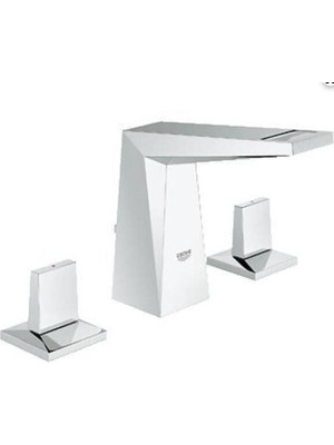 Grohe - Allure Brilliant 3 Delikli Lavabo Bataryası S Boyut - G20342000-
