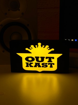 Masa Lambası - Outkast Adaptörlü Dekoratif & Hediyelik Lamba