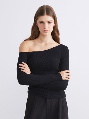 Lc Waikiki Yeni Sezon Kayık Yaka Dokulu Kadın Body