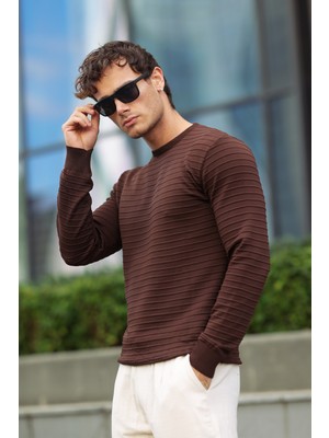 Aziso Erkek Bisiklet Yaka Triko Kazak