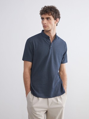 Lc Waikiki Yeni Sezon Polo Yaka Çizgili Erkek Tişört