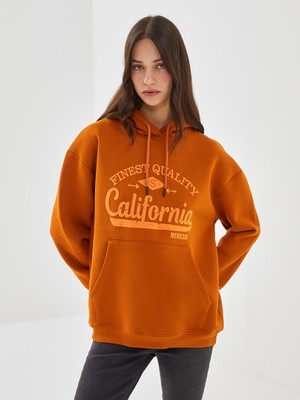 Lc Waikiki Yeni Sezon Baskılı Kadın Hoodie