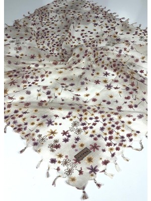 Eripek Sökme Boncuklu Pamuk Tülbent 06113-19