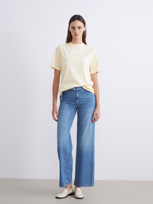 Lc Waikiki Yeni Sezon Wideleg Kadın Jean Pantolon