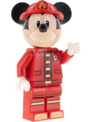 LEGO Disney Orjinal Mickey Mouse - Fire Fighter Minifigürü DIS050