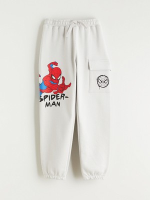 Lc Waikiki Yeni Sezon Beli Lastikli Spiderman Baskılı Erkek Çocuk Jogger Eşofman Altı