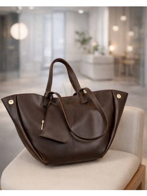 ALR Moda Sorra Brown Tote - Kadın Omuz Çantası