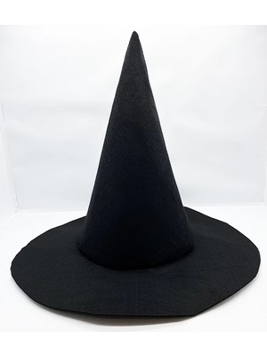Hopinip Siyah Renk Keçe Cadı Şapkası 35X38 cm - Lisinya