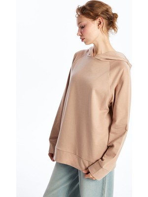 Lc Waikiki Yeni Sezon Oversize Kadın Kalın Hoodie