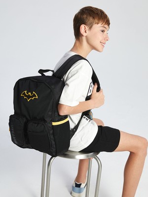 Lc Waikiki Yeni Sezon Batman Nakışlı Erkek Çocuk Okul Çantası