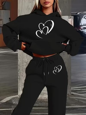 Sweet Cotton Unisex Rahat Hoodie Takım