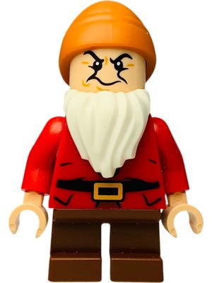 LEGO Disney Orjinal Pamuk Prenses ve 7 Cüceler Grumpy Minifigürü DIS156