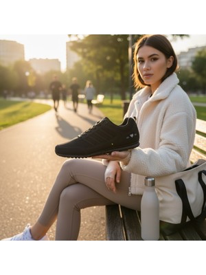 Enoch Erkek Lacivert Fileli Günlük Spor Ayakkabı - Ince Taban Rahat Yürüyüş Sneaker