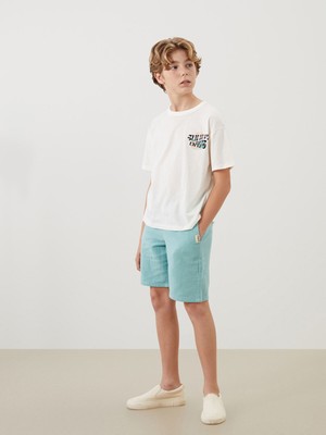 Lc Waikiki Yeni Sezon Beli Lastikli Erkek Çocuk Şort