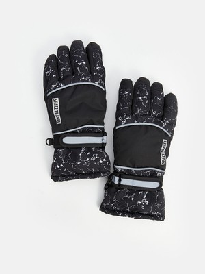 Lc Waikiki Yeni Sezon Desenli Erkek Çocuk Kar Eldiveni