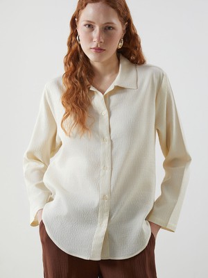 Lc Waikiki Yeni Sezon Regular Fit Müslin Kadın Gömlek