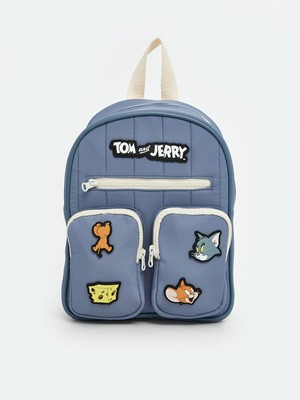 Lc Waikiki Yeni Sezon Tom ve Jerry Baskılı Erkek Çocuk Okul Çantası
