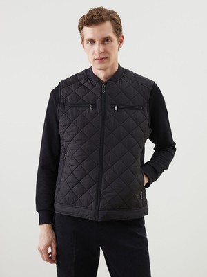 Lc Waikiki Yeni Sezon Standart Kalıp Kolej Yaka Erkek Şişme Yelek