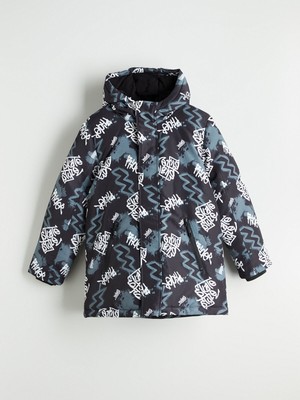 Lc Waikiki Yeni Sezon Kapüşonlu Erkek Çocuk Mont