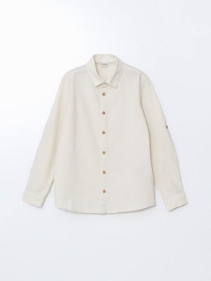 Lc Waikiki Yeni Sezon Uzun Kollu Erkek Çocuk Gömlek