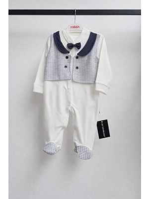 Papyonlu Yelekli Tulum