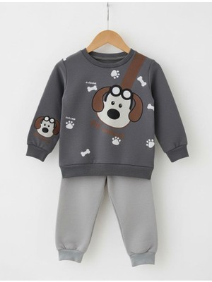 Bambu Erkek Çocuk Dog Baskılı Takım