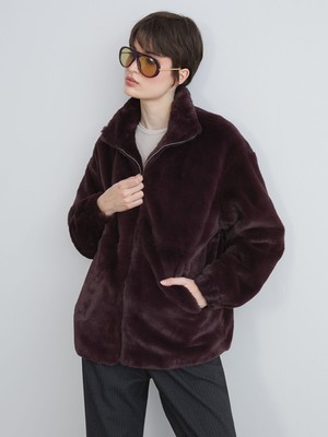 Lc Waikiki Yeni Sezon Dik Yaka Kadın Pelüş Mont