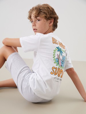 Lc Waikiki Yeni Sezon Bisiklet Yaka Erkek Çocuk Tişört