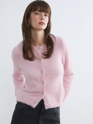 Lc Waikiki Yeni Sezon Bisiklet Yaka Kadın Triko Hırka