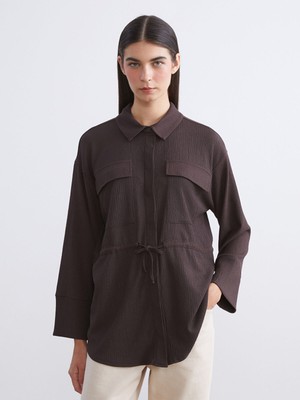 Lc Waikiki Yeni Sezon Dokulu Kadın Gömlek Tunik