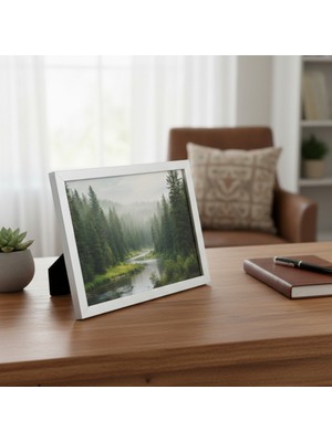 Mare Accessories Beyaz Dekoratif Fotoğraf Çerçevesi (24 x 18)