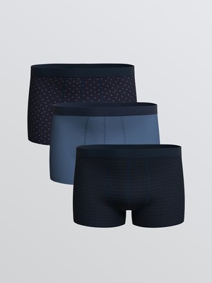 Lc Waikiki Yeni Sezon Standart Kalıp Pamuklu Esnek Erkek Boxer 3'lü