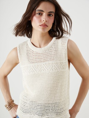 Lc Waikiki Yeni Sezon Bisiklet Yaka Ajurlu Kadın Triko Atlet