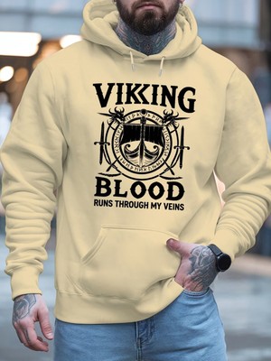 Sweet Cotton Unisex Oversize Geniş Kesim Pamuklu Yumuşak Dokulu Içi Polarlı Baskılı Kapüşonlu Sweatshirt