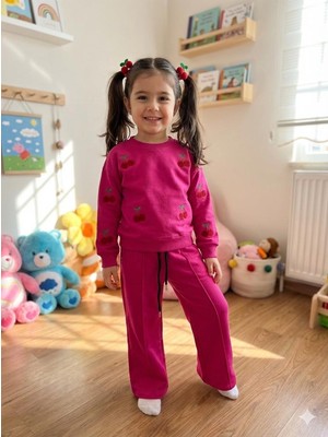 Src Kız Çocuk Sweatshirt Takım