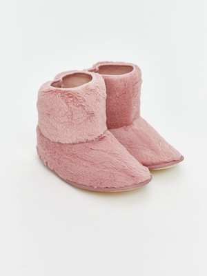 Lc Waikiki Yeni Sezon Düz Pelüş Kadın Panduf