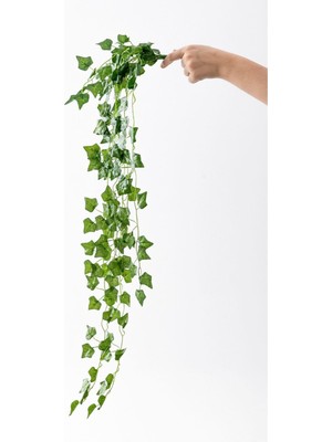 Güleç Yapay Çiçek Yapay 9 Dallı Sarmaşık Üçgen Yaprak