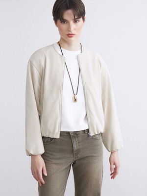 Lc Waikiki Yeni Sezon Kadın Süet Görünümlü Ceket