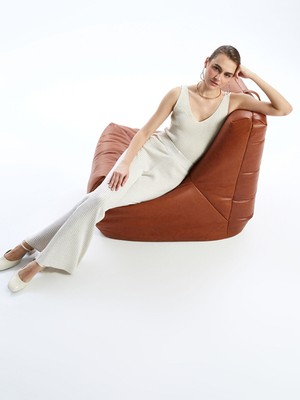 Lc Waikiki Yeni Sezon Beli Lastikli Parlak Görünümlü Kadın Triko Pantolon