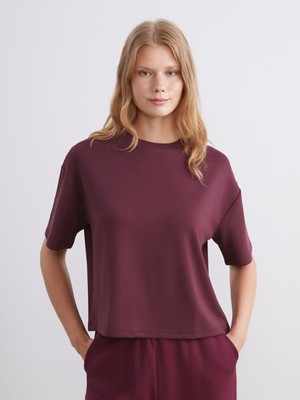 Lc Waikiki Yeni Sezon Bisiklet Yaka Kadın Tişört