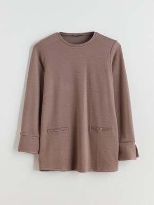 Lc Waikiki Yeni Sezon Bisiklet Yaka Kadın Tunik